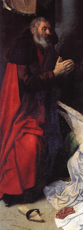 GOES, Hugo van der The Adoration of the Shepherds oil painting image